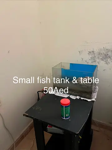Small Fish Tank  Table