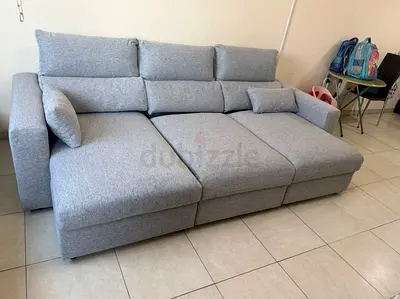 IKEA eskilstuna L shape sofa under storage