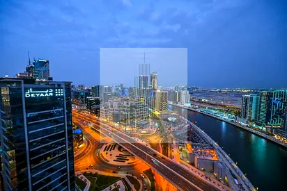 STUDIO | 4 CHEQUE 90K | FULLY FURNISHED | CANAL VIEW | HIGH FLOOR