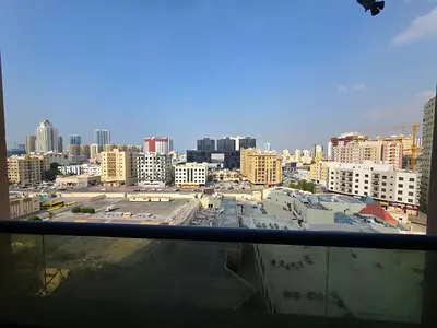 أجمل الاستديوهات المفروشة للإيجار السنوي في عجمان – النعيمية (تاور سي )  من أجمل الأبراج في المنطقة   بلكونه باطلالة مفتوحة