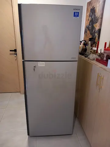 Hisence medium size silver colour refrigerator same like new
