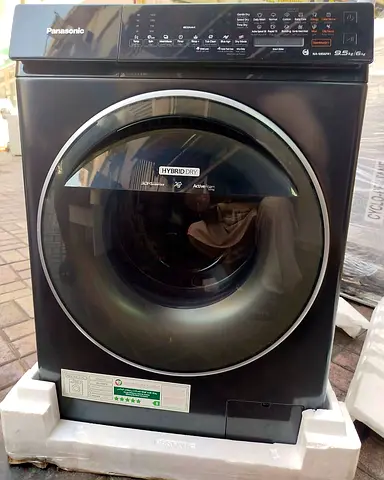 Never Use Panasonic 9.5kg Washer/ 6 kg Dryer Combo, 5 Star Water Efficiency  Energy Efficiency