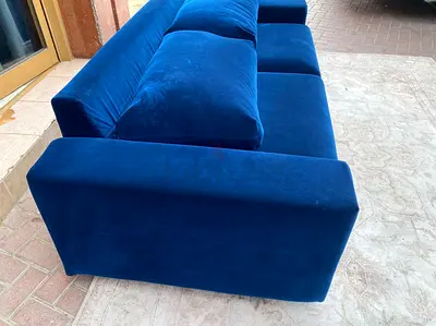 Pull out IKEA bule vimle two seater sofa bed with mattress