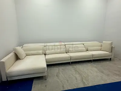 Excellent perfect condition Italy brand lshape sofa