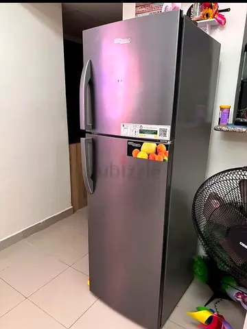 Super general inverter model medium size silver colour refrigerator same like new