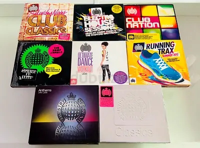 8 Ministry of Sound Music CD’s