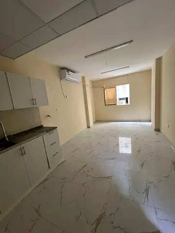 Brand new renovated studio, first occupancy, in Sharjah Al Shuweihan, very close to the Corniche and all services and amenities