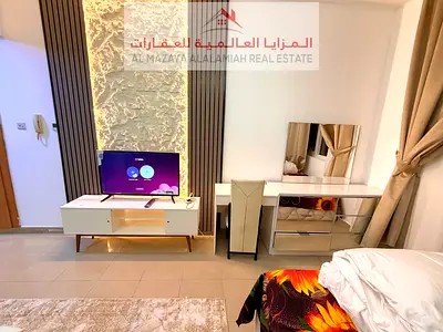 للإيجار الشهري - ستوديو في المجاز 3 - الشارقة - مفروش بالكامل مع انترنت