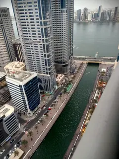 2 bedrooms with balcony, open view for sale in palm 3 tower , Sharjah ,AlMajaz