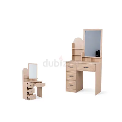 Elegant Wooden Dressing Table with Mirror