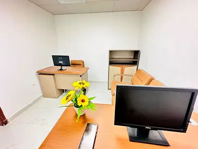 SPACIOUS OFFICE FOR RENT|BANK ACCOUNT OPENING|FREE UTILITIES|