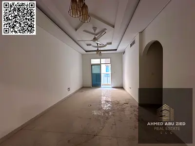 شقة غرفتين وصالة للإيجار السنوي في المويهات 3 عجمان بلكون ومكيف مركزي مع شهر مجاني وإمكانية السداد على 4 أو 6 دفعات