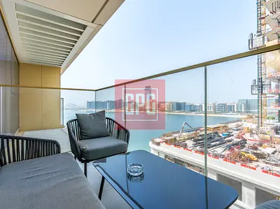 Full Sea view | Furnished 1BR | Emaar Beachfront