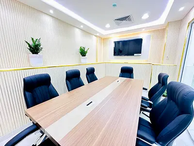 FULLY FURNISHED OFFICE FOR RENT|OFFICE FOR FREEZONE COMPANY| NO COMMISSION
