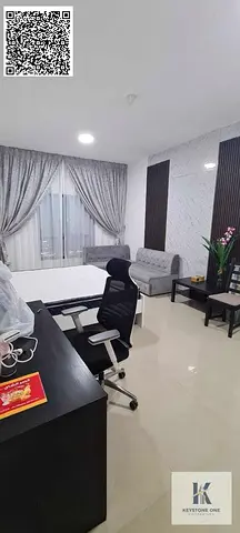 **بيع عاجل | سعر مخفض | شقة 2 غرف + 3 حمامات | طابق مرتفع | برج نعيِّمية C – عجمان**