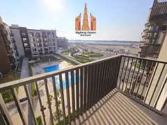Pool view | luxurious 1-BR Apartment | All amenities free