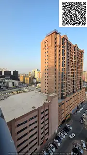 One bedroom and living room apartment for sale in Al Nuaimiya One Tower with parking.