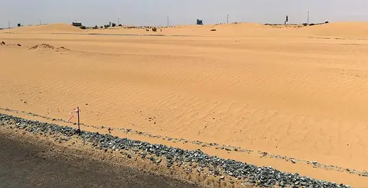 للبيع ارض زاوية في منطقة السحمة الشارقة