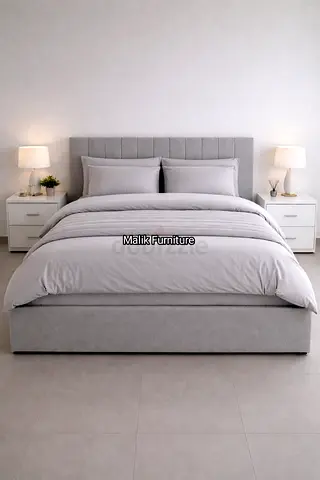 Brand new Queen size bed storage bed nd medical mattress