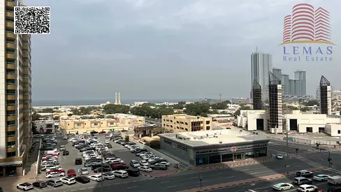 One bedroom and living room for rent with parking and sea view