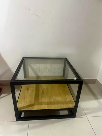 Stylish Glass Top Coffee Table