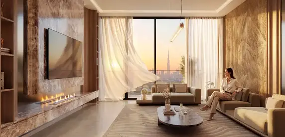 ستوديو بإطلالة على الحديقة مع دفع 70٪ وخطة مرنة | فرصة استثمارية مميزة داخل مشروع Binghatti Hillside دبي متشطب استلام فوري اقل سعر في الماركت