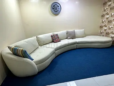 Selling cratebarrel corner sofa
