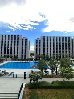 For sale luxurious apartment with a view in Aljada, building type 3