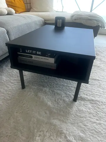 Stylish Coffee Table with Open Shelf