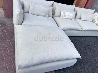 Marian Home Leather L shape sectional sofa