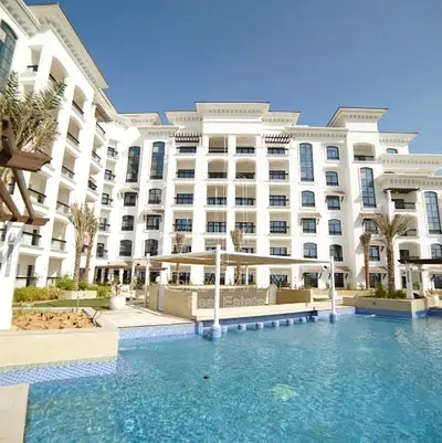 Stylish 2BR Apartment | Smart Design | View to Ferrari World