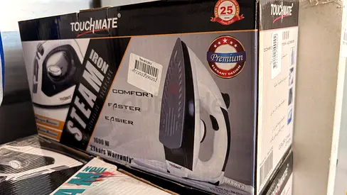 Brand New Touchmate Steam Iron with 2 Years Warranty