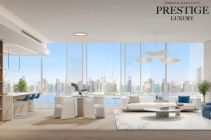 Full Burj Khalifa View| Resale| End Unit| 2BR+Maid