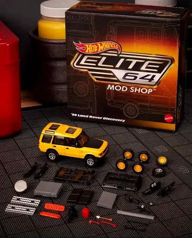 Hot Wheels Elite 64 Mod Shop - Land Rover
