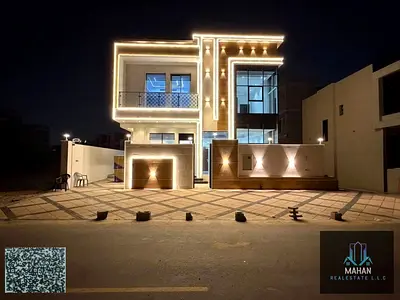 Brand New Luxury Villa for Sale in Al Helio 2 – Ajman | Private Swimming Pool