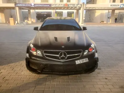 C63 with black series kit