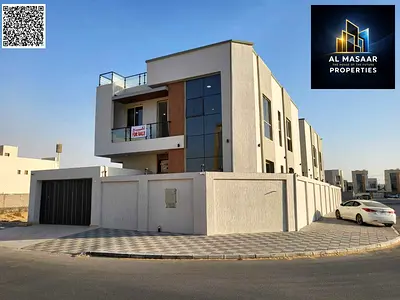 امتلك فيلا زواية شارعين طابقين ورووف 6 غرف ماستر تملك حر لجميع الجنسيات