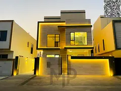 Luxury villa for sale in Al Zahia neighborhood – 4 master bedrooms with a majlis and two living ro