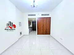 ( MONTHLY PAYMENTS )12 CHEQUES - SPACIOUS STUDIO AVAILABLE FOR FAMILY - RENT 36K - CAR PARKING + GYM
