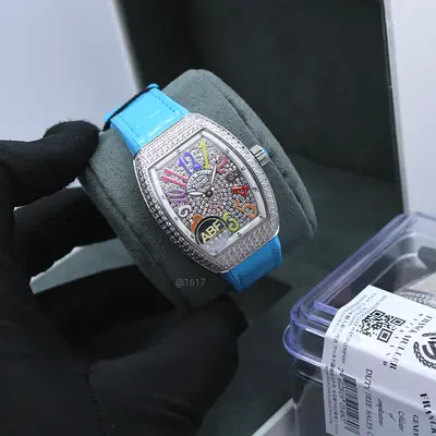 Franck Muller Womens Colorful Designer Watch