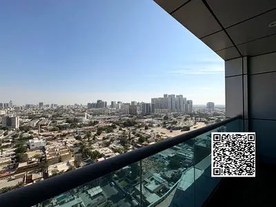 1 BHK Apartment for Yearly Rent in Corniche Residence Towers City View Spacious & Well Maintained