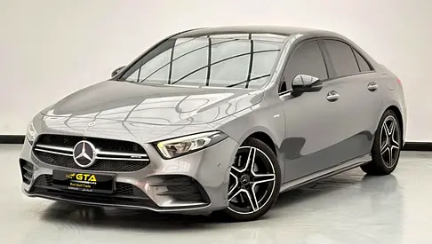 2021 Mercedes-Benz A35 AMG, 1 Year Warranty Unlimited Km, Mercedes Full Service History, GCC