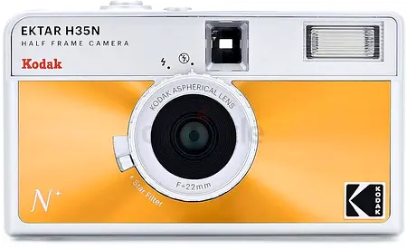 KODAK EKTAR H35N Half Frame Film Camera, 35mm, Reusable, Focus-Free