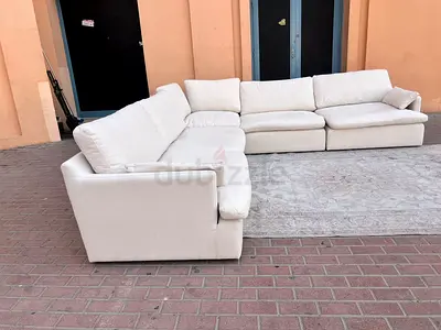 Modular feather 🪶 filled Home Center swin sofa