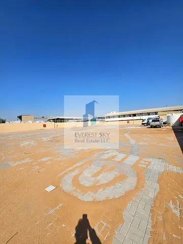 Main road facing Interlocked plot with 200 KW power for URGENT LEASE !!