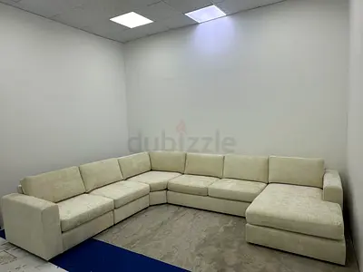 Brand new condition home centre eterno Ushape sofa