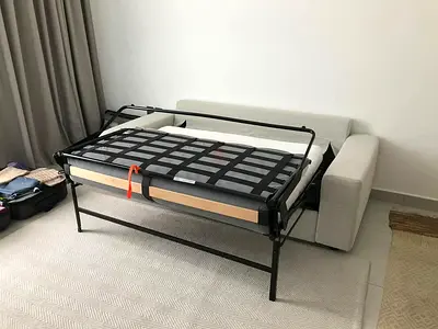 IKEA Vimle two seater sofa bed with mattress