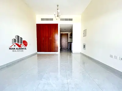 ( MONTHLY PAYMENTS )12 CHEQUES - SPACIOUS STUDIO AVAILABLE FOR FAMILY - RENT 38K - CAR PARKING + GYM FREE