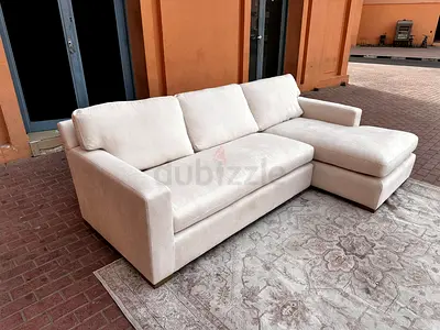 Axis bench feather 🪶 filled sectional sofa