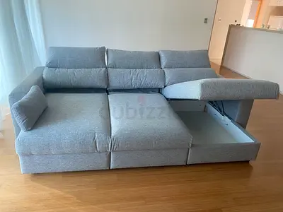 As new IKEA Esklstuna Sofa Bed Gray Good condition